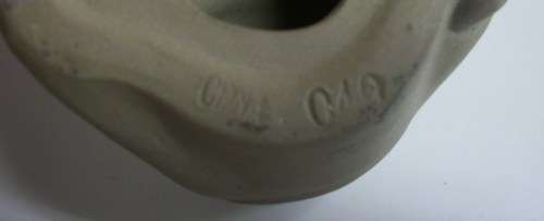 An assortment of 5 Buddhas in different poses - Some with markings - Damage Free!