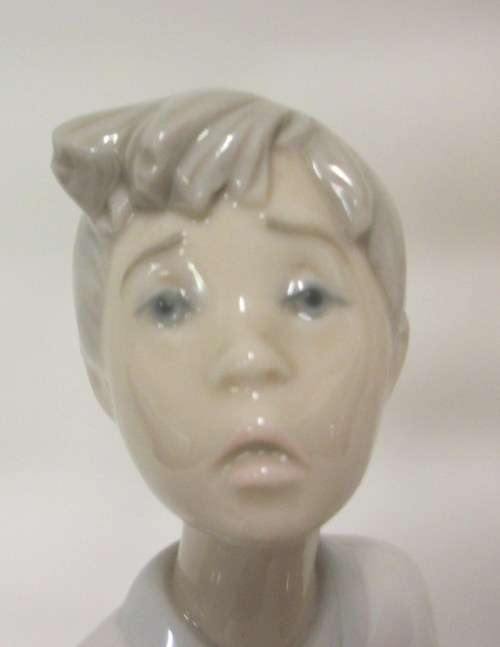 Lladro - #4874 - Genuine Lladro, 2 children in nightshirts with candle - 21cm tall - damage free!