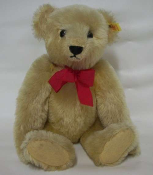 R3000! Genuine Steiff Cone Nose Teddy Bear 0165/38  - 37cm - Replica of 1909 Bear - Wool and Cotton