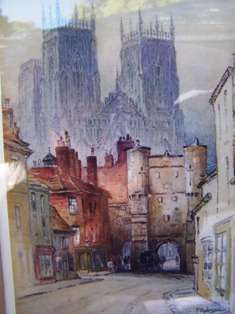 F Robson (1880-1936)- Signed, Titled Print, framed   CRAZY R1 N/R