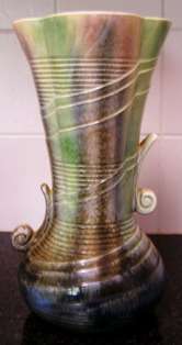 SYLVAC - Large Multi-coloured Vase (38cm) with handles - Madness R1 N/R