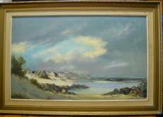 ERNIE TRUTER - Large Original Oil, signed, Framed - Magnificent! -  R1 N/R!!!