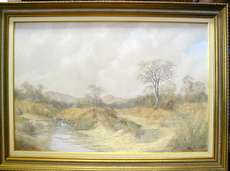 Roy Gardener - Large Original Oil of Landscape - Framed -  R1 N/R!!!