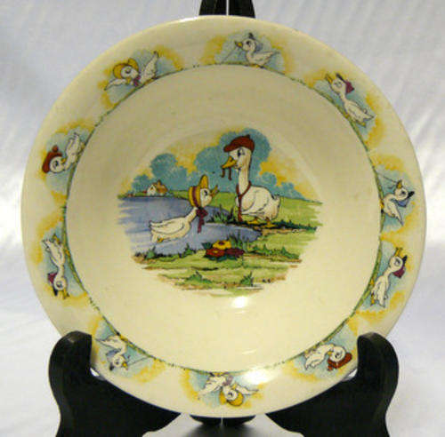 WADE Quack Quacks bowl by Robert Barlow, signed - RARE - R1 N/R!!!