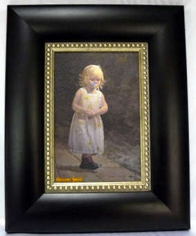MALACHI SMITH - Signed Canvas Print - "Annie"- Verso:History of the Painting (Worth a LOOK!) R1 N/R!