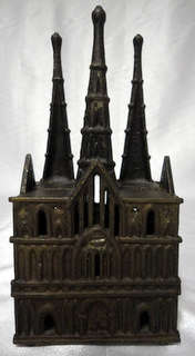 !!!R2200+!!! Cast Iron Money Box of Lichfield Cathedral - RARE and Collectible - LOW Start!!!