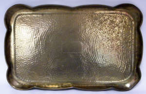 Large Brass Tray (57x35cm!!!) - Stunning! Madness R1 N/R!!!