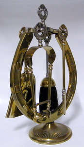 Fireside Tools (IANTHE - England) with Horseshoe Design (Complete) - Stunning and Handy!!!