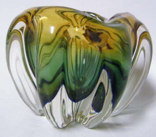 MURANO - Sturdy Multi-Colored Vase - Damage Free!