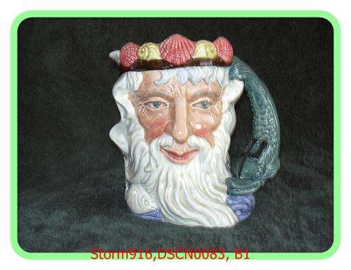 Royal Doulton Toby Jug: Neptune