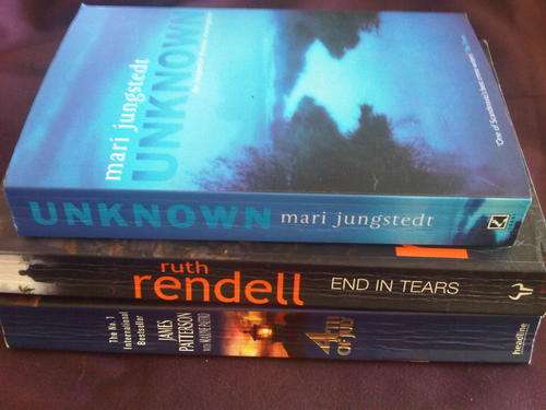 THREE SOFT COVER CRIME FICTION NOVELS INCLUDING RUTH RENDELL