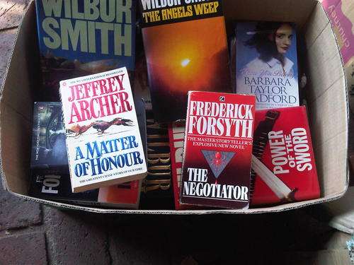 ASSORTED SOFT AND HARD COVER BOOKS