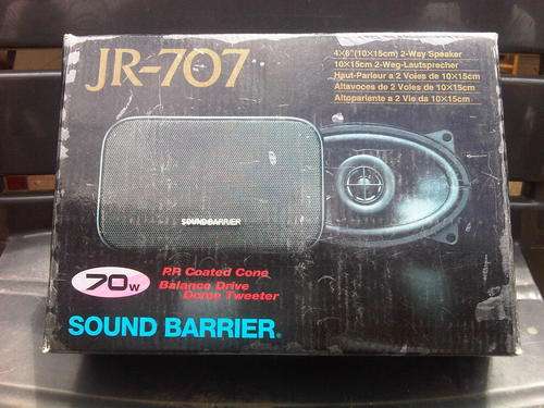 Sound Barrier 4x6" 2 way speakers