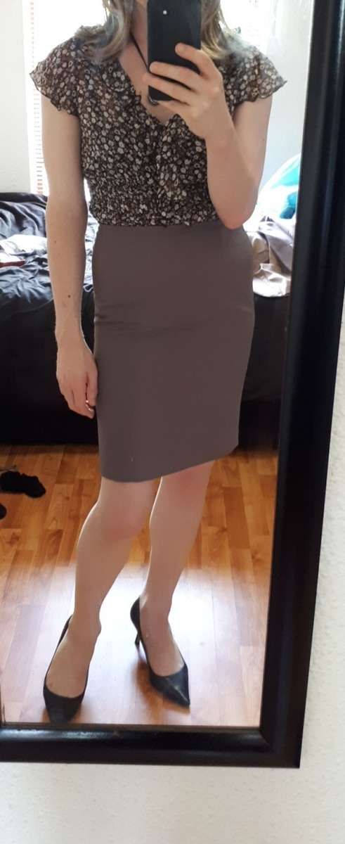 Size 34 Chocolate Imagemakers Skirt