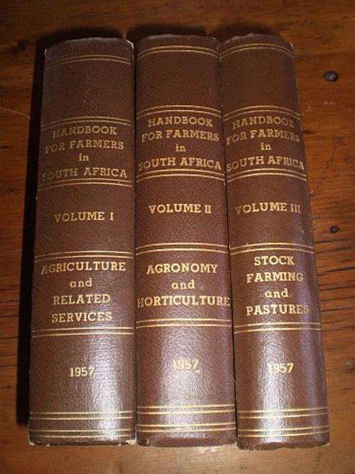 HANDBOOK FOR FARMERS IN SOUTH AFRICA - 3 Volume Set (complete)
