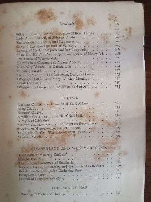 ABBEYS, CASTLES AND ANCIENT HALLS OF ENGLAND AND WALES NORTH -  John Timbs and Alexander Gunn