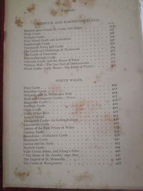 ABBEYS, CASTLES AND ANCIENT HALLS OF ENGLAND AND WALES NORTH -  John Timbs and Alexander Gunn