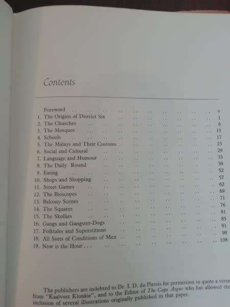 DISTRICT 6 - Bruce Franck & George Manuel *illustrated by Denis Hatfield