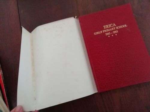 ERICA GIRLS' PRIMARY SCHOOL: The First 100 Years 1883-1983