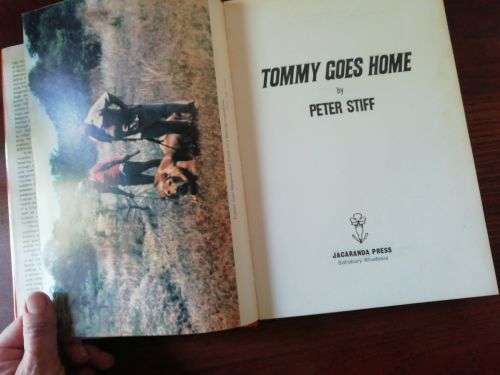 TOMMY GOES HOME - Peter Stiff **1st edition