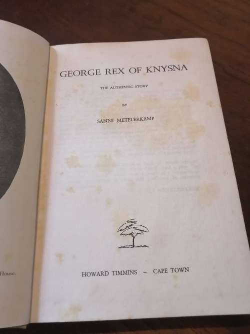 GEORGE REX OF KNYSNA - Sanni Metelerkamp