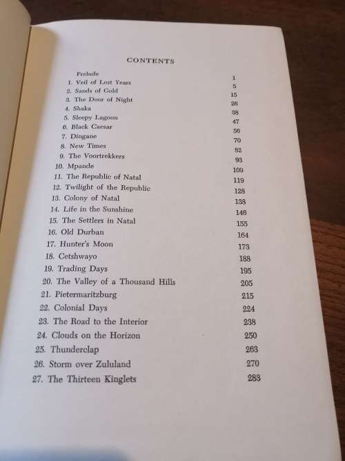 NATAL AND THE ZULU COUNTRY - TV Bulpin 1st edition