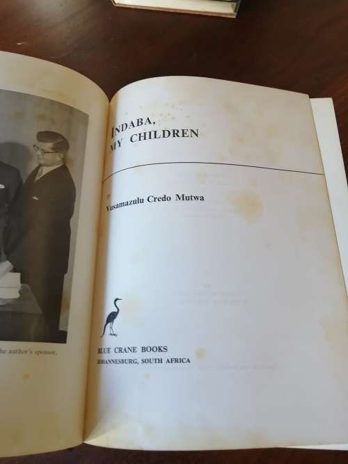 INDABA, MY CHILDREN -  Vusamazulu Credo Mutwa