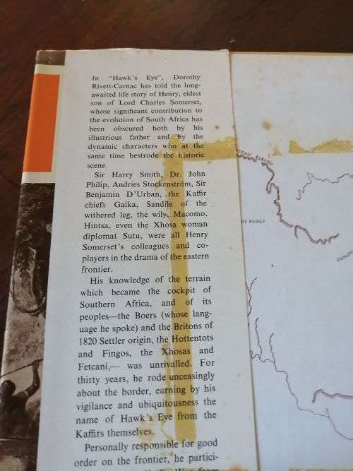 HAWK`S EYE - DE Rivett-Carnac