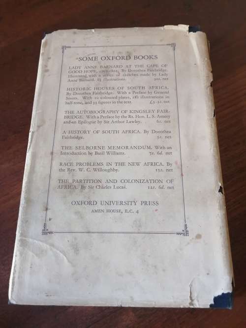 LETTERS FROM THE CAPE BY LADY DUFF GORDON - Annotated by Dorothea Fairbridge