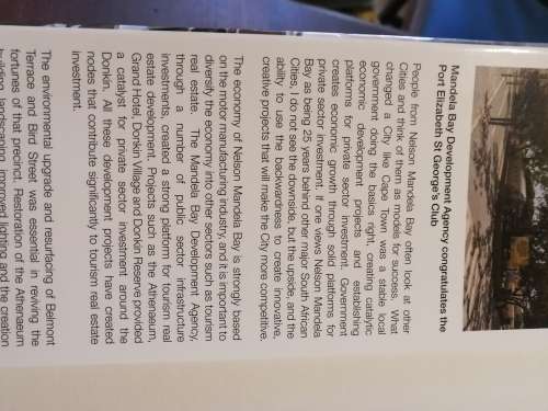 PORT ELIZABETH ST. GEORGE`S CLUB 1866-2016: Celebrating 150 Years