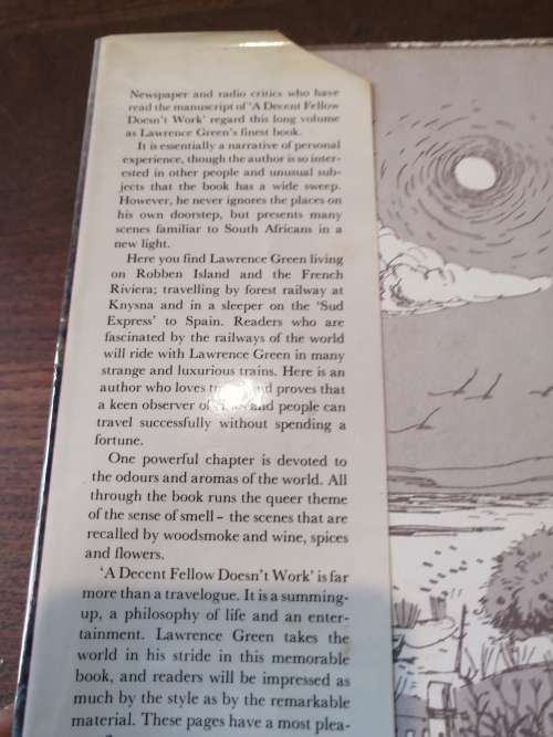 A DECENT FELLOW DOESN`T WORK - Lawrence G Green