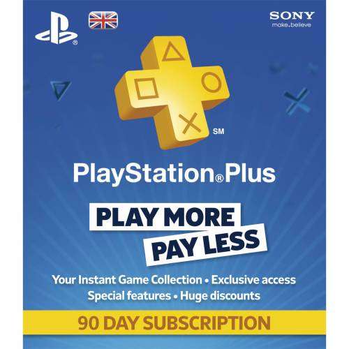 PS Plus 90 Day subscription