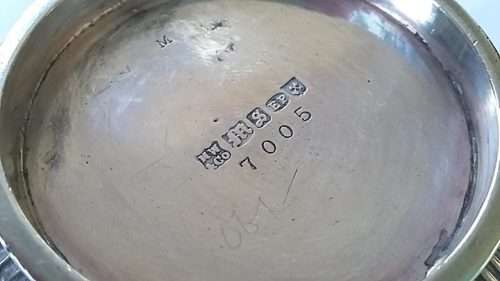 Antique Martin, Hall & Co. Silver Plate Milk Jug and Sugar Bowl