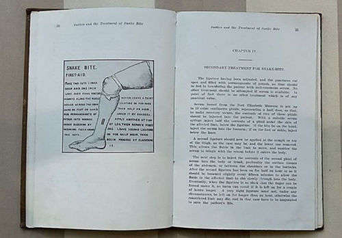 1st Edition Fitzsimons 'Snakes' (1929) and Original Fitzsimons Snake Bite Tin