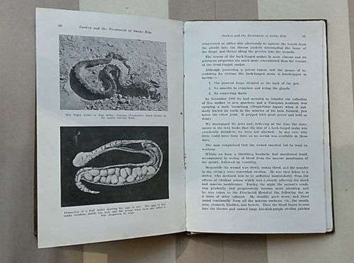 1st Edition Fitzsimons 'Snakes' (1929) and Original Fitzsimons Snake Bite Tin