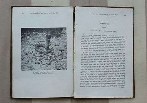 1st Edition Fitzsimons 'Snakes' (1929) and Original Fitzsimons Snake Bite Tin