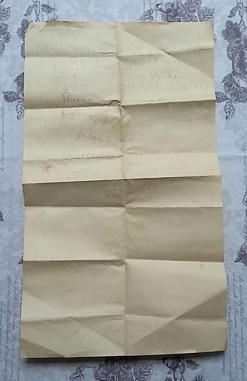 Original Natal Witness 'Extra' September 1st 1939 Covering outbreak of WW2