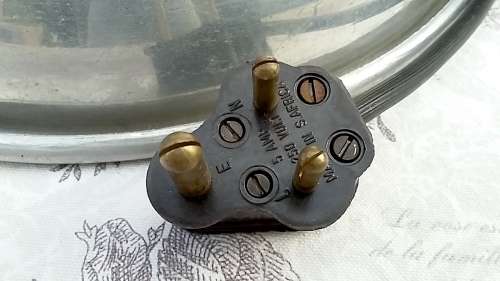 Set of TWO 1950's Adjustable Industrial Lights with Original Bakelite Fittings (PRICE FOR BOTH!!!)