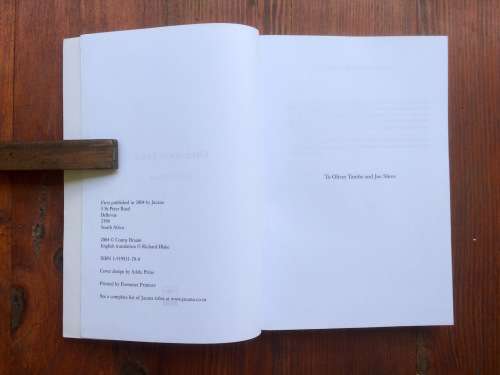 OPERATION VULA By Conny Braam (Apartheid - ANC - Sabotage - Freedom Fighters)