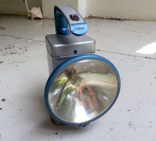 Vintage Handheld Eveready Lamp or Torch - Straight out of the Hardy Boys!
