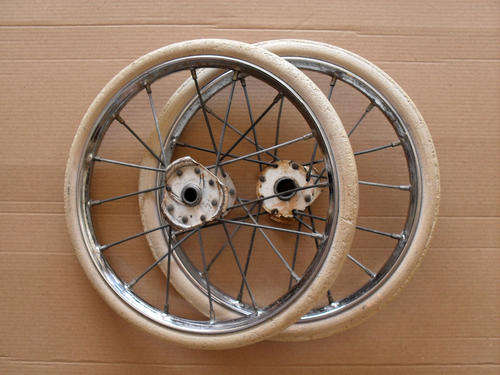 Vintage pram wheels best sale