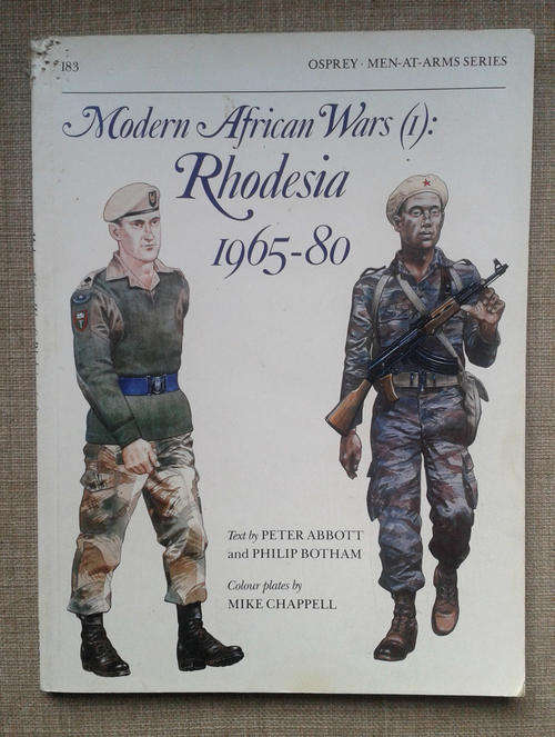 MODERN AFRICAN WARS - RHODESIA 1965 - 80 (OSPREY MEN AT ARMS SERIES) ZIMBABWE BUSH WAR TERRORIST