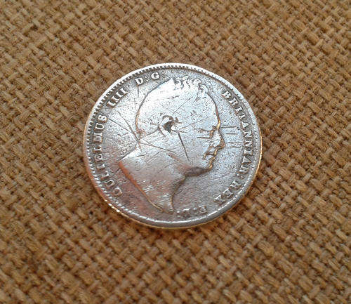 LOW START!!! SUPERB AND RARE 1837 WILLIAM IV SIXPENCE - UNBELIEVABLE!