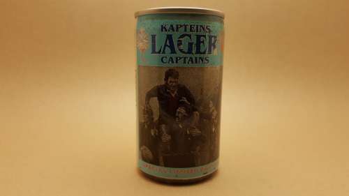 Full Blue Bulls Captain Beer Can