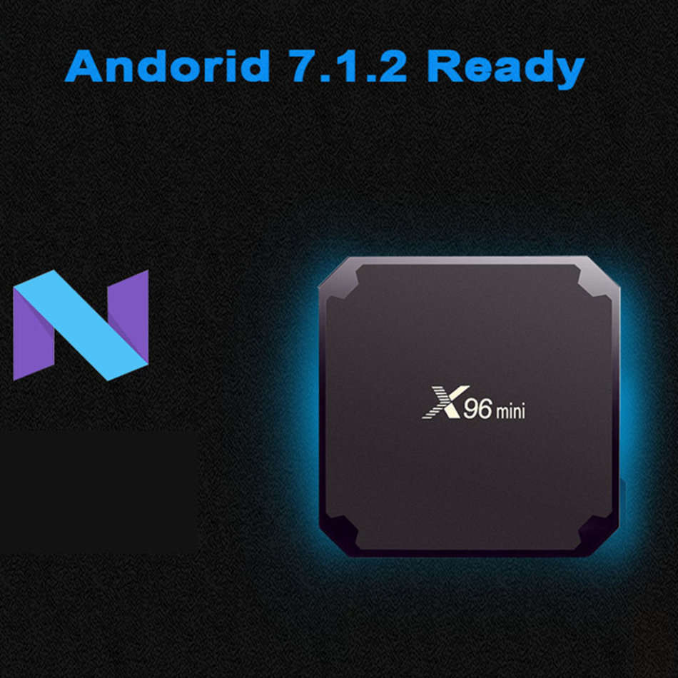 X96 Mini 1GB/2GB RAM 8GB/16GB ROM Quad Core True 4K Smart TV Android OTT Box Android 7.1