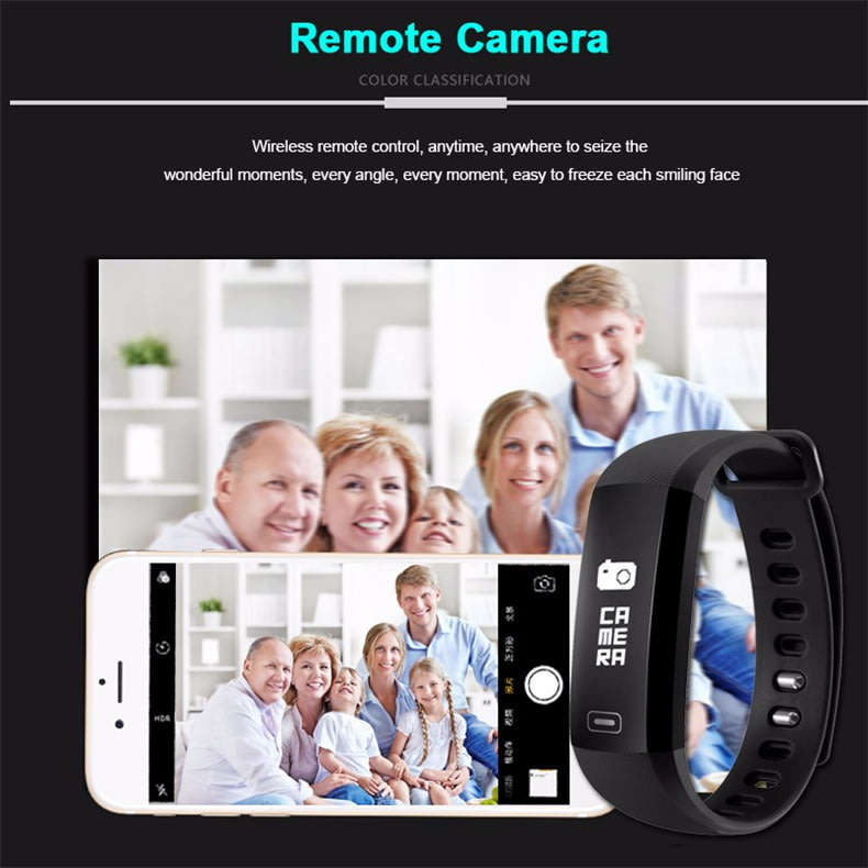 Fitbit Style Waterproof Smartband w/ Built-in Blood Pressure Monitor & Real-Time Heart Rate Monitor