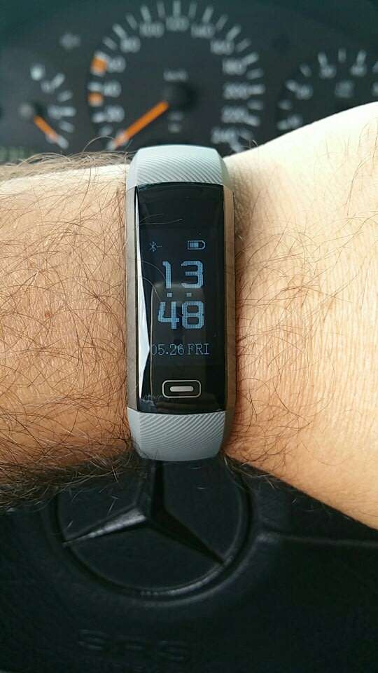 Fitbit Style Waterproof Smartband w/ Built-in Blood Pressure Monitor & Real-Time Heart Rate Monitor