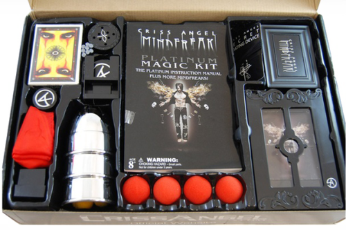 Criss Angel Mindfreak Platinum Magic Kit Over 250 Mindfreak Tricks Includes DVD and Manual