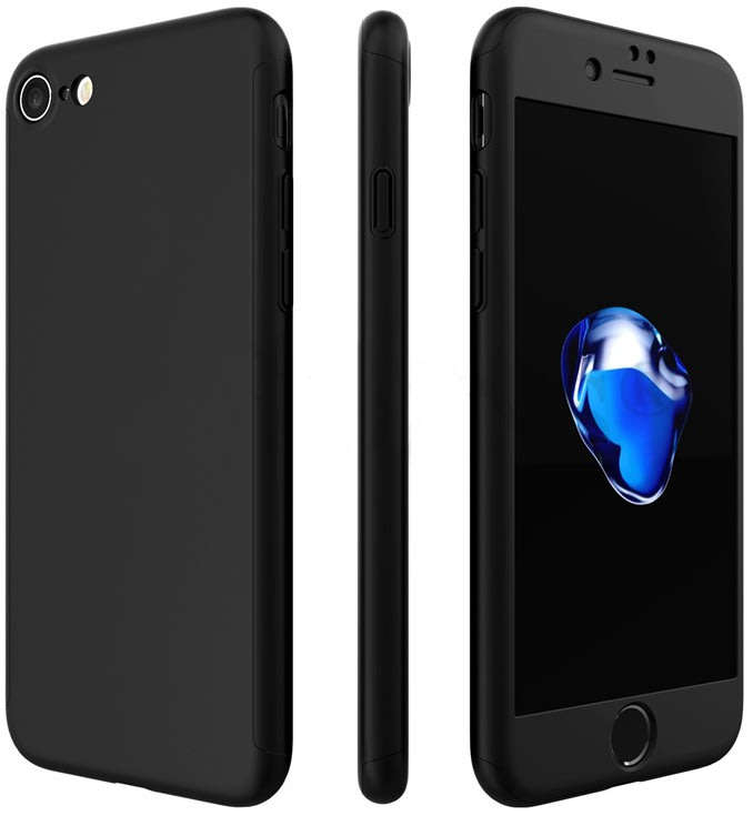 360° Fitted Case | 360 Degree Triple Layer Protection | for  iPhone 5 5S SE 6 6S Plus 7 7 Plus