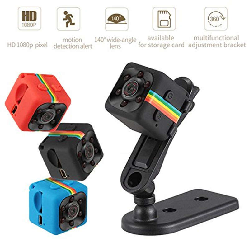 12MP Quantum Cube Camera | 1080P 30FPS Full HD |140° Wide Angle Lens | Motion Sensor & Night Vision
